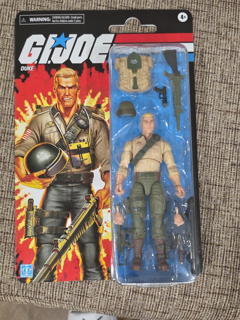 Hasbro G.I. Joe Duke Action Figure - Tan, Olive & Black
